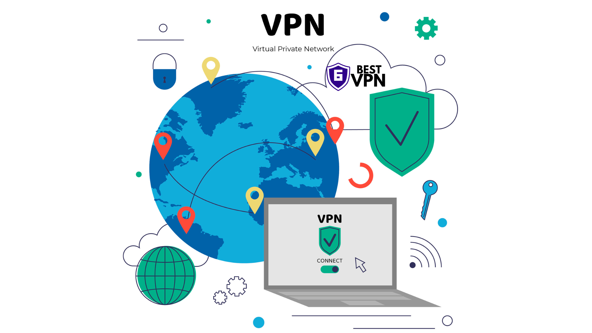 Illustration du réseau privé virtuel