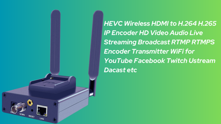 The Best URayTech Wireless HDMI Encoder for Live Streaming