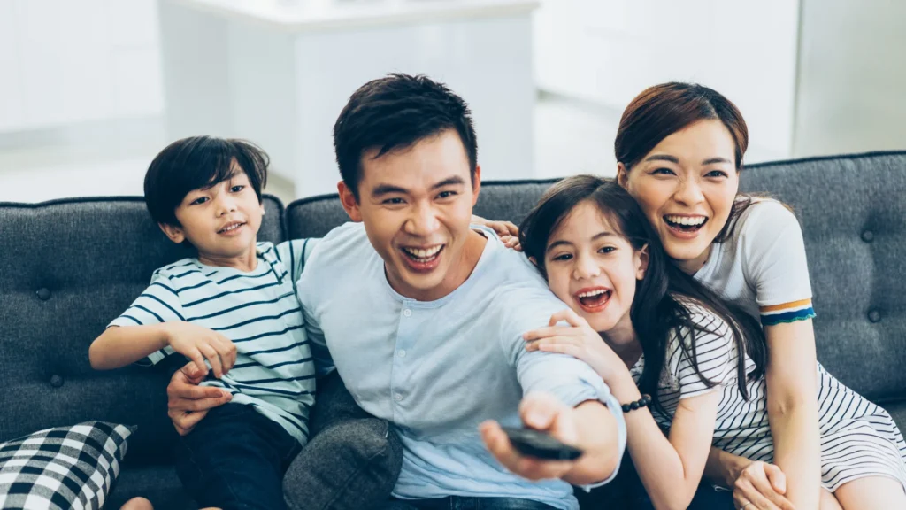 Asian Watching Tv 1024x576