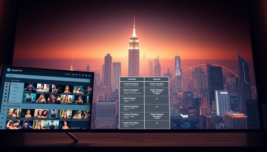 IPTV content library comparison