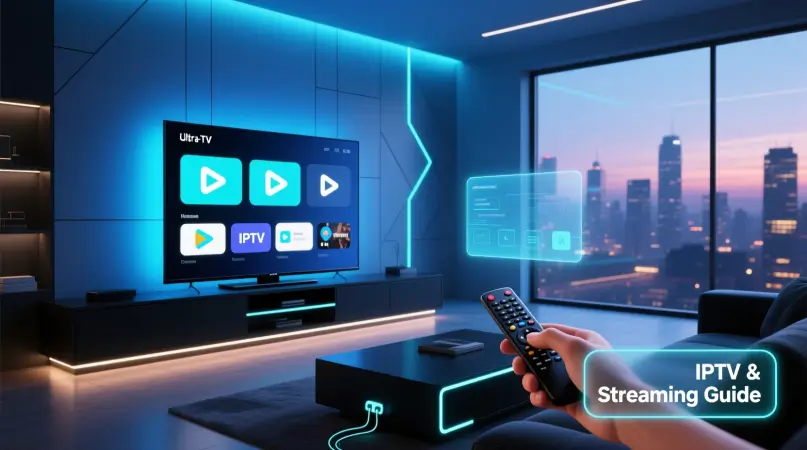 A visual guide to understanding how to choose the best IPTV service in 2025.