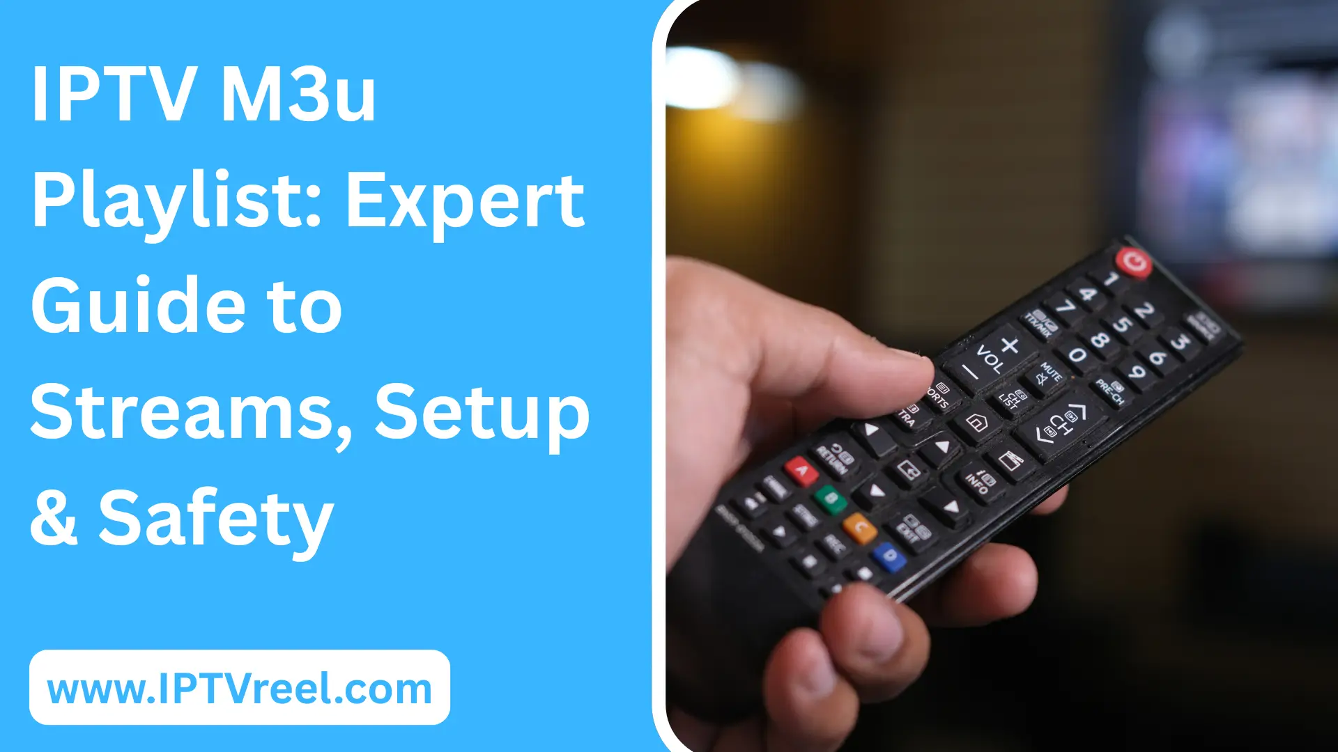 How IPTV M3u Playlists organize live TV streams