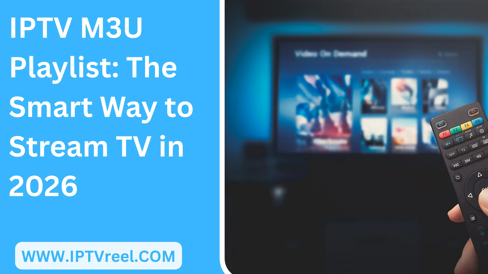 How IPTV M3U Playlist organizes live TV channels