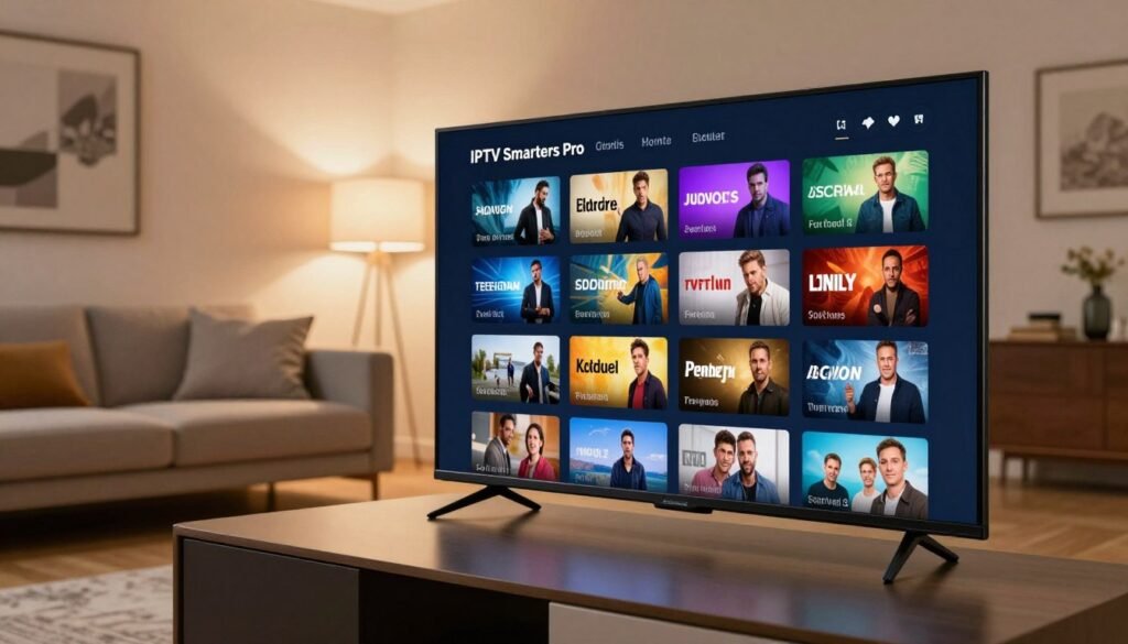 IPTV Smarters Pro Interface