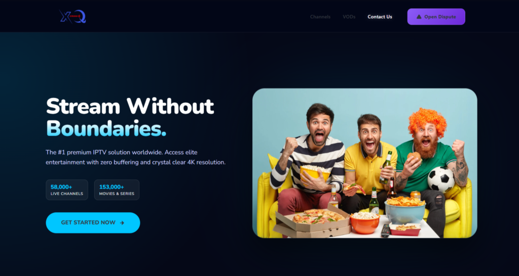 Fournisseur de services iptv : xtreamq