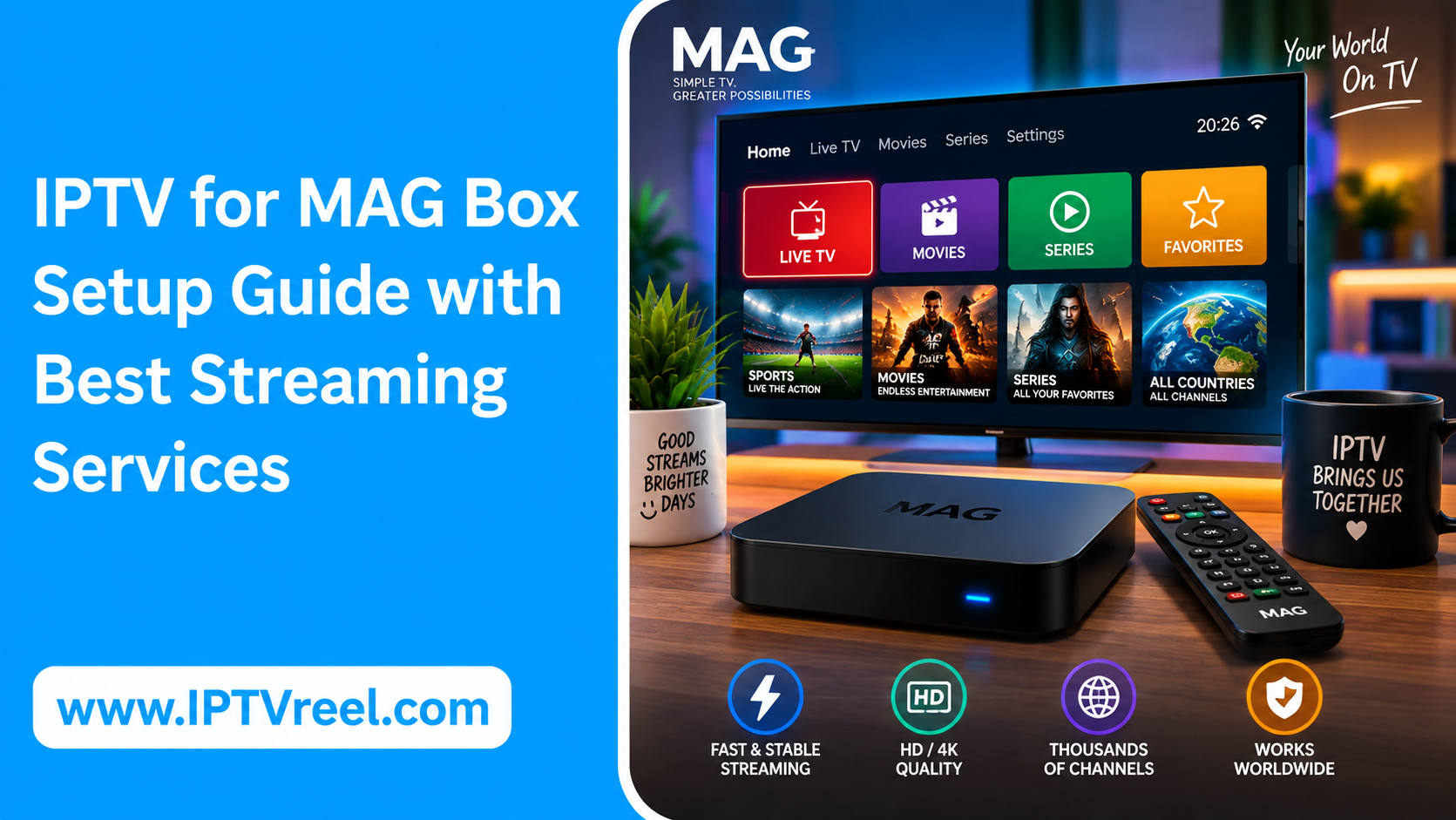 IPTV for MAG Box